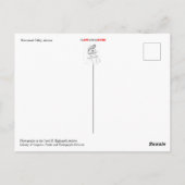 Monument Tal, Arizona Postkarte (Rückseite)