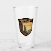 Monument Tal Arizona Utah Vintag Glas (Vorderseite)
