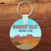 Monument Tal Arizona Utah Vintag Schlüsselanhänger (Vorderseite)
