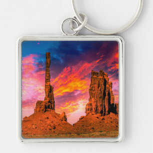 Monument Tal Foto Schlüsselanhänger