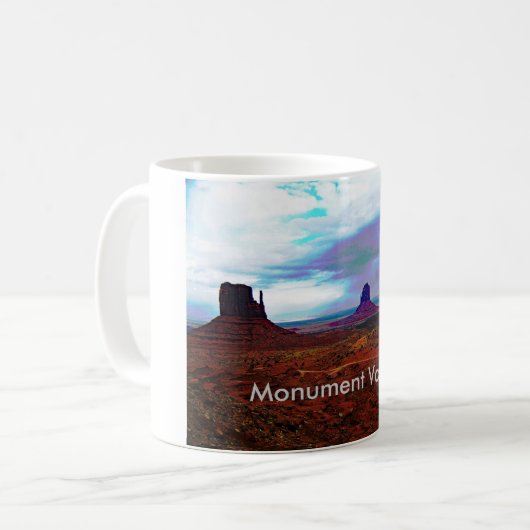 Monument-Tal Kaffeetasse (Vorderseite Links)
