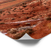 Monument Tal Landschaft, AZ Poster (Ecke)