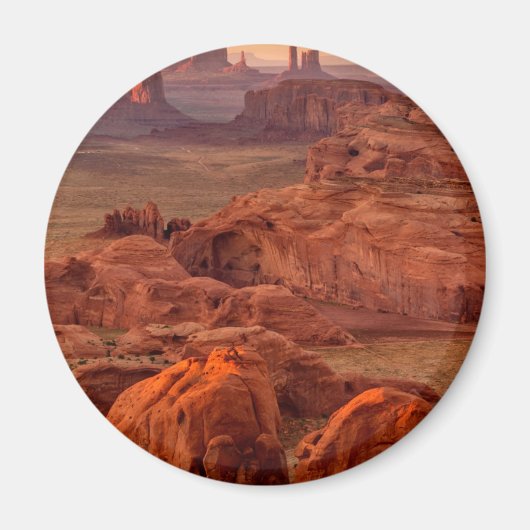 Monument Tal landschaftlich, Arizona Magnet (Vorne)