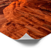 Monument Tal landschaftlich, Arizona Poster (Ecke)