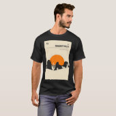 Monument Tal Vintag Mindestbuchreise T-Shirt (Vorne ganz)