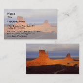 Monument-Tal Visitenkarte (Vorne/Hinten)