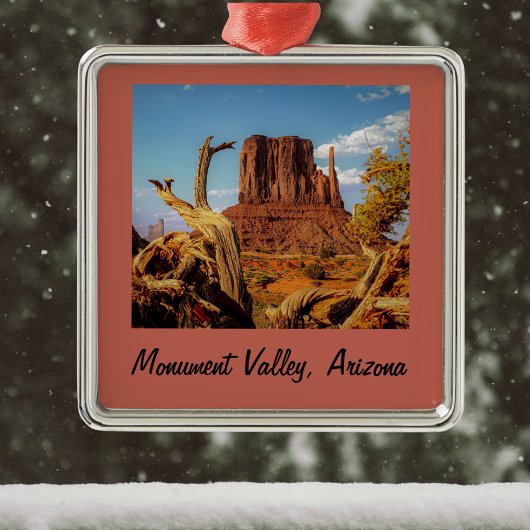 Monument Tal Weihnachtsmarkt Gerahmter Metal Ornament Aus Metall