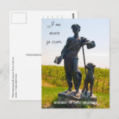 Monument Taras Shevchenko Postcard Ukraine Postkarte (Vorne/Hinten)