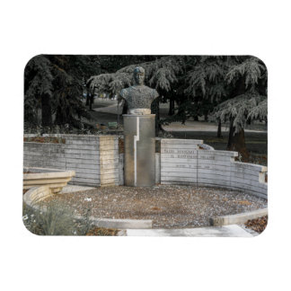 Monument to Tazio Nuvolari Foto Magnet