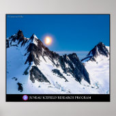 Monument über den Bergen Poster (Vorne)