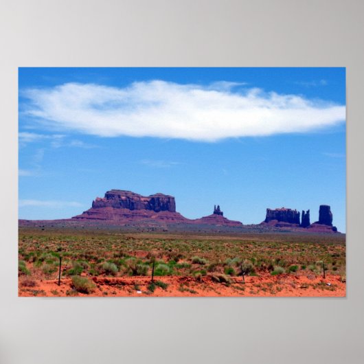 Monument Valley 01 Poster (Vorne)