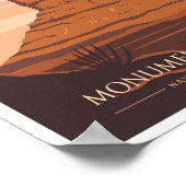 Monument Valley Arizona Poster (Ecke)