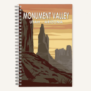Monument Valley Arizona Utah Antik Notizblock