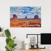 Monument Valley, Arizona, Vereinigte Staaten Poster (Heimbüro)