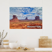 Monument Valley, Arizona, Vereinigte Staaten Poster (Küche)