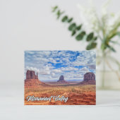 Monument Valley, Arizona, Vereinigte Staaten Postkarte (Stehend Vorderseite)