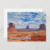 Monument Valley, Arizona, Vereinigte Staaten Postkarte (Vorne/Hinten)