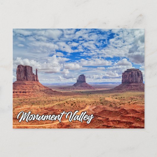 Monument Valley, Arizona, Vereinigte Staaten Postkarte (Vorderseite)