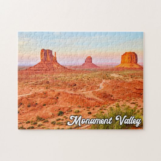 Monument Valley, Arizona, Vereinigte Staaten Puzzle (Horizontal)