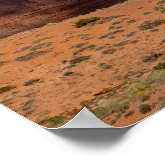 Monument Valley, AZ Poster (Ecke)