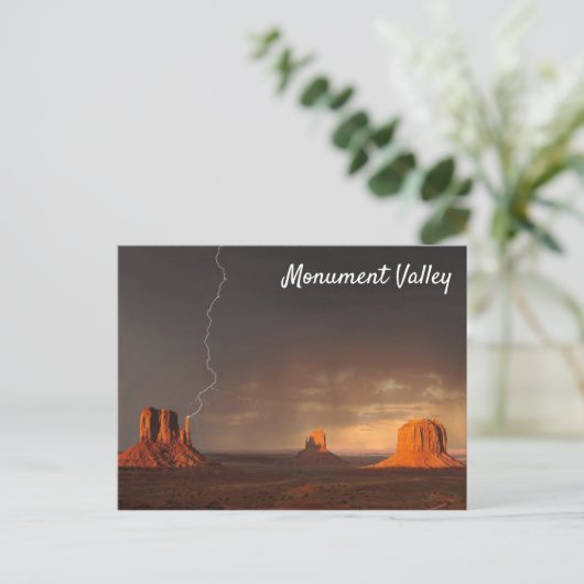 Monument Valley Blitze Strike Postkarte (Stehend Vorderseite)