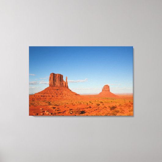 Monument Valley Canvas Print Leinwanddruck (Vorderseite)