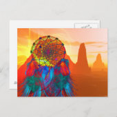 Monument Valley Dream Catcher Postkarte (Vorne/Hinten)