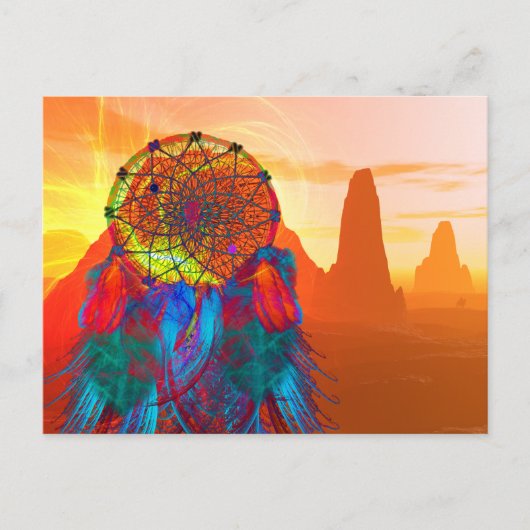 Monument Valley Dream Catcher Postkarte (Vorderseite)