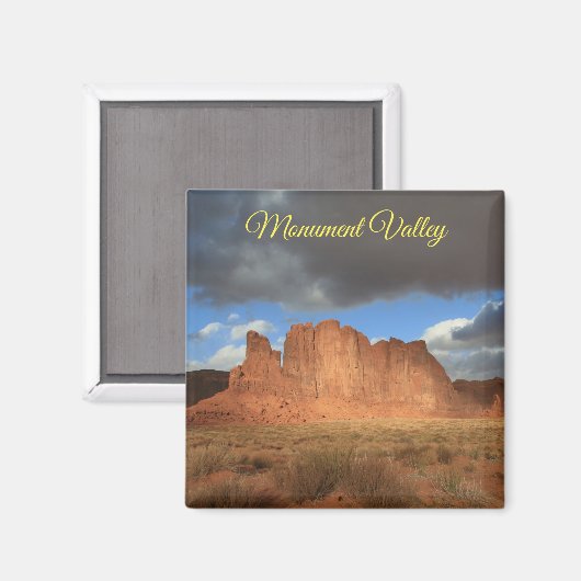 Monument Valley Frig Magnet (Vorderseite/Rückseite)