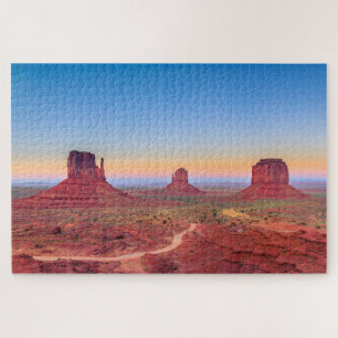 Monument Valley Grand Canyon Utah USA Sonnenunterg Puzzle