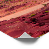 Monument Valley Grand Canyon Utah USA Sunset Poster (Ecke)