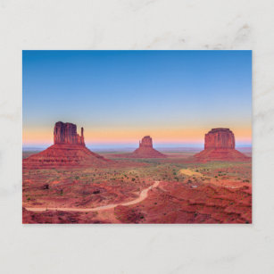 Monument Valley Grand Canyon Utah USA Sunset Postkarte