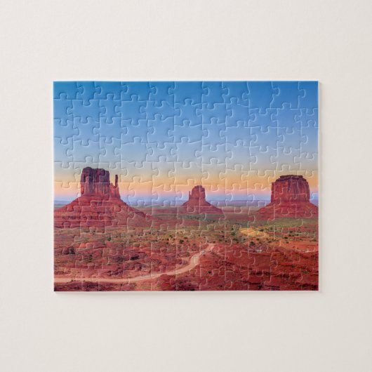 Monument Valley Grand Canyon Utah USA Sunset Puzzle (Horizontal)
