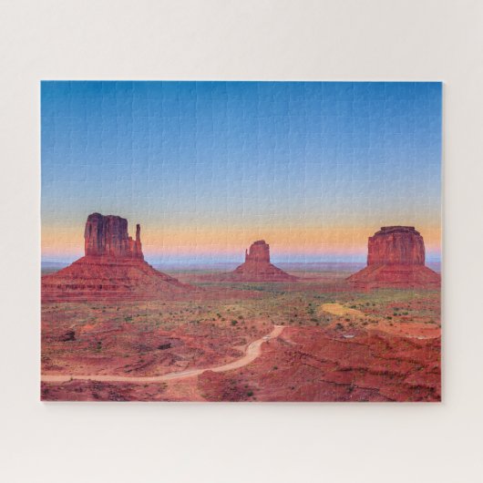 Monument Valley Grand Canyon Utah USA Sunset Puzzle (Horizontal)