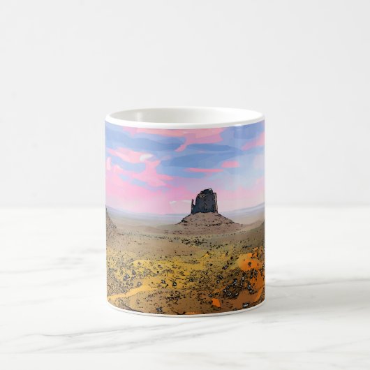 Monument Valley Kaffeetasse (Mittel)