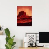 Monument Valley Landschaftsdruckpapier Poster (Heimbüro)
