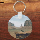 Monument Valley mit Cowboy Schlüsselanhänger (Vorderseite)