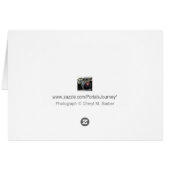 Monument Valley Mittens Fotokarte (Rückseite Horizontal)