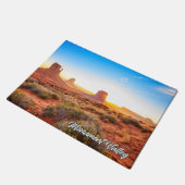 Monument Valley National Park, Arizona Fußmatte (Schrägansicht)