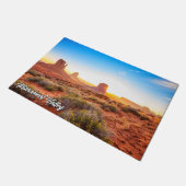Monument-Valley-Nationalpark, USA Fußmatte (Schrägansicht)