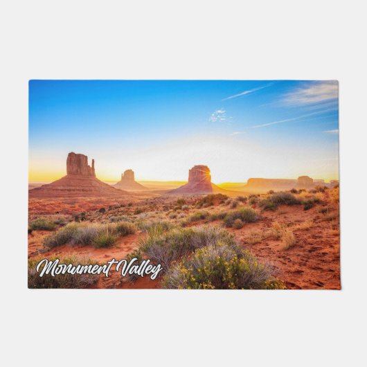 Monument-Valley-Nationalpark, USA Fußmatte (Vorderseite)