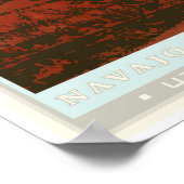 Monument Valley Navajo Tribal Park Poster (Ecke)