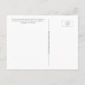 Monument Valley Navajo Tribal Park Postkarte (Rückseite)