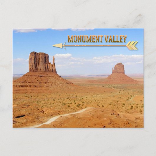 Monument Valley Navajo Tribal Park Postkarte (Vorderseite)
