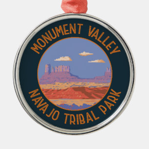 Monument Valley Navajo Tribal Park Reise Vintage Ornament Aus Metall