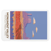 Monument Valley Navajo Tribal Park Vintag Magnet (Horizontal)