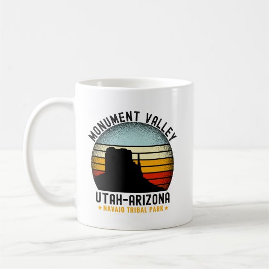 Monument Valley Old Scenic Utah Kaffeetasse (Links)