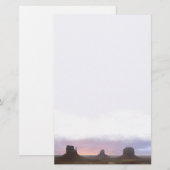 Monument Valley Panorama Briefpapier (Vorne/Hinten)