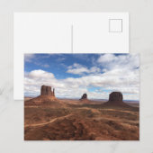 Monument Valley Postkarte (Vorne/Hinten)