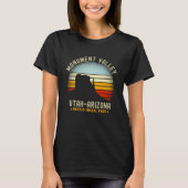 Monument Valley Retro Scenery Utah T-Shirt (Vorderseite)